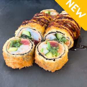 (623) Salmon tempura (bez rīsiem/no rice)